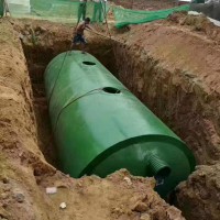 中旗，后旗，一体式化粪池