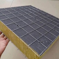 钢网岩棉复合板，插丝岩棉复合板厂家