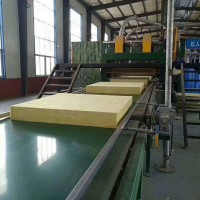 厂家加工定制A级竖丝防火岩棉复合板，砂浆复合板质好价优