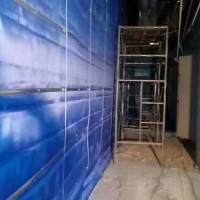 防火卷帘，甲防火卷帘门，无极布卷帘，钢制防火卷帘门