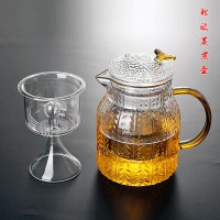 玻璃蒸煮两用壶 玻匠人十大品牌茶具
