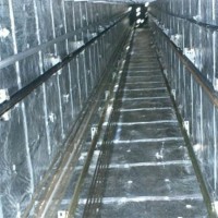 电梯隔音毡厂家供应，电梯井针刺毡,DLK针刺毡施工