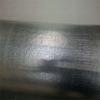 东鼎电梯井贴铝箔针刺毡，井道防火隔音毡厂家